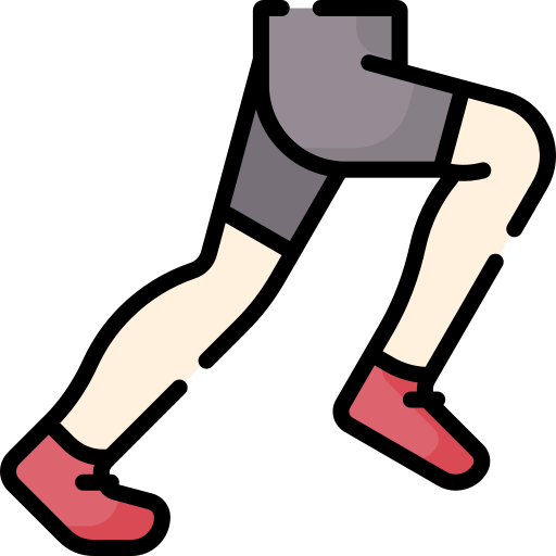 person doing leg press